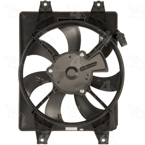 Four Seasons Condenser Fan Motor Assembly for 2000-2002 Hyundai (Accent) 76108