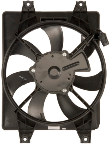 Four Seasons Condenser Fan Motor Assembly for 2000-2002 Hyundai (Accent) 76108