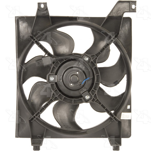 Four Seasons Radiator Fan Motor Assembly for 2007-2011 Hyundai (Accent) 76074