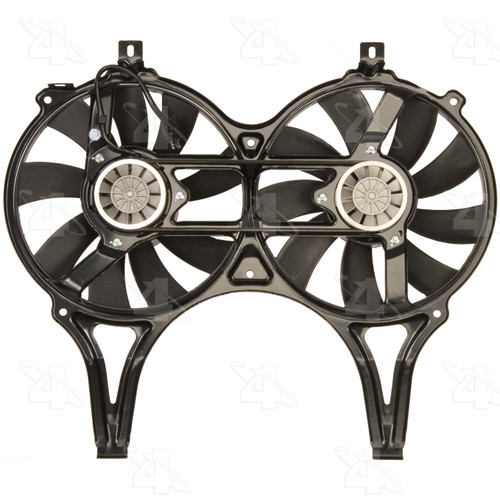 Four Seasons Condenser Fan Motor Assembly for 1996-2002 Mercedes-Benz (E300, E320, E420, E430) 75964