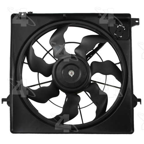 Four Seasons Radiator Fan Motor Assembly for 2013-2018 Hyundai 2.0L (Santa Fe Sport) 75977