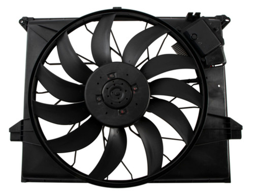 Four Seasons Radiator Fan Motor Assembly for 2007-2012 Mercedes-Benz 5.5L 3.0L (GL320, GL350, GL450, GL500) 75924