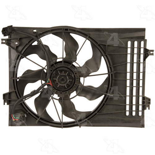 Four Seasons Radiator Fan Motor Assembly for 2005-2009 Hyundai/Kia 2.7L (Tucson, Sportage) 75988