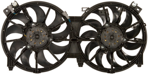 Four Seasons Radiator / Condenser Fan Motor Assembly for 2007-2023 Nissan 3.5L 2.5L (Altima, Maxima) 76100