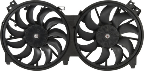 Four Seasons Radiator / Condenser Fan Motor Assembly for 2007-2023 Nissan 3.5L 2.5L (Altima, Maxima) 76100