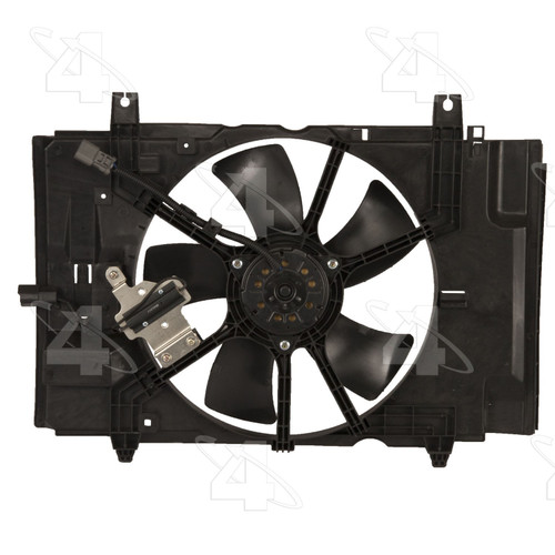 Four Seasons Radiator Fan Motor Assembly for 2007-2011 Nissan 1.6L 1.8L (Versa) 76201