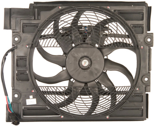Four Seasons Condenser Fan Motor Assembly for 1997-1998 BMW (528i, 540i) 76069