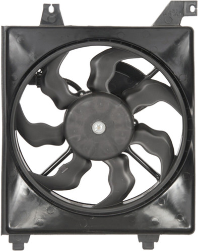 Four Seasons Condenser Fan Motor Assembly for 2007-2010 Hyundai (Accent) 76086