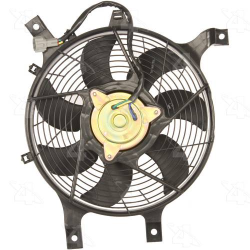 Four Seasons Condenser Fan Motor Assembly for 1999-2000 Nissan 3.3L (Frontier, Xterra) 76087