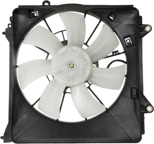 Four Seasons Condenser Fan Motor Assembly for 2010-2016 Honda (CR-Z, Insight) 76312