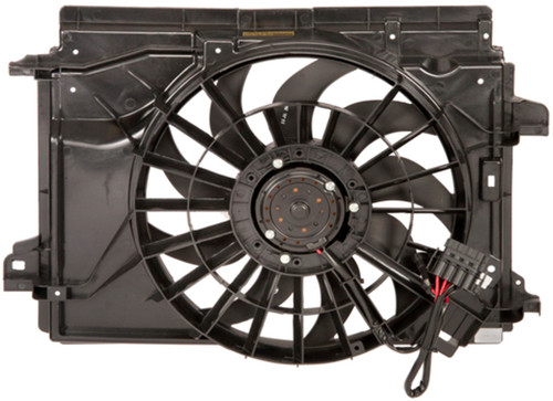 Four Seasons Radiator Fan Motor Assembly for 2004-2013 Cadillac/Chevrolet (XLR, Corvette) 76050