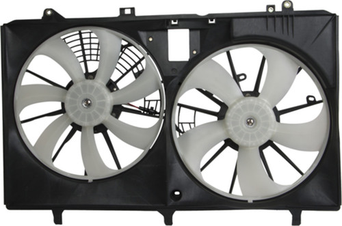 Four Seasons Radiator / Condenser Fan Motor Assembly for 2007-2014 Lexus/Toyota 2.7L 3.5L (RX350, Sienna) 76242