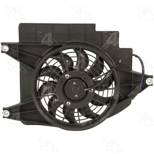 Four Seasons Condenser Fan Motor Assembly for 2001-2002 Kia (Rio) 76107