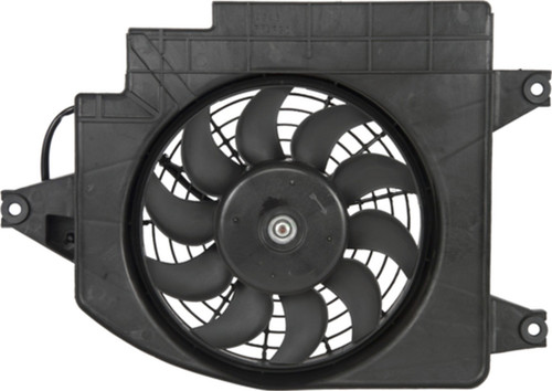 Four Seasons Condenser Fan Motor Assembly for 2001-2002 Kia (Rio) 76107