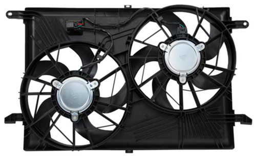 Four Seasons Radiator / Condenser Fan Motor Assembly for 2007-2017 Buick/Chevrolet/GMC (Enclave, Traverse, Acadia, Acadia Limited) 76206