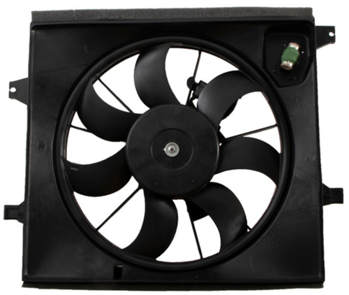 Four Seasons Radiator Fan Motor Assembly for 2010-2011 Kia 1.6L (Soul) 76400