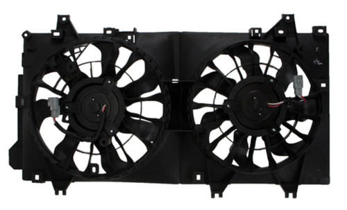 Four Seasons Radiator / Condenser Fan Motor Assembly for 2014-2018 Mazda 2.0L 2.5L (3, 3 Sport) 76337