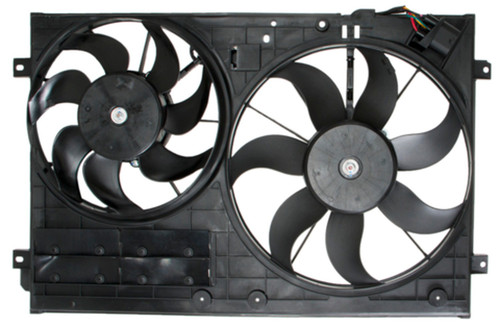 Four Seasons Radiator / Condenser Fan Motor Assembly for 2006-2010 Volkswagen 2.0L 1.9L (Jetta) 76320