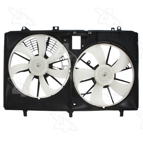 Four Seasons Radiator / Condenser Fan Motor Assembly for 2010-2016 Lexus/Toyota 3.5L (RX350, Sienna) 76338