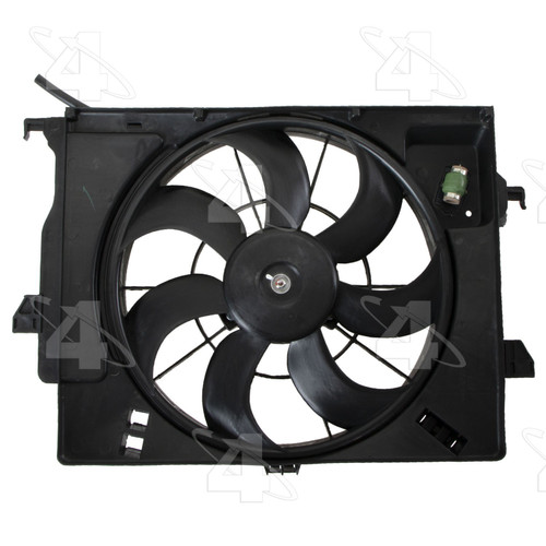 Four Seasons Radiator Fan Motor Assembly for 2012-2017 Kia (Rio) 76384