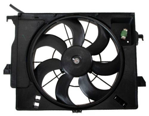 Four Seasons Radiator Fan Motor Assembly for 2012-2017 Kia (Rio) 76384