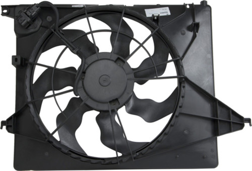 Four Seasons Radiator Fan Motor Assembly for 2010-2013 Hyundai/Kia 3.5L (Santa Fe, Sorento) 76250