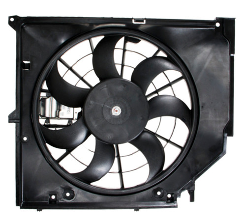 Four Seasons Radiator Fan Motor Assembly for 1999-2006 BMW 2.5L 3.0L (323Ci, 323i, 323is, 323ti) 76283