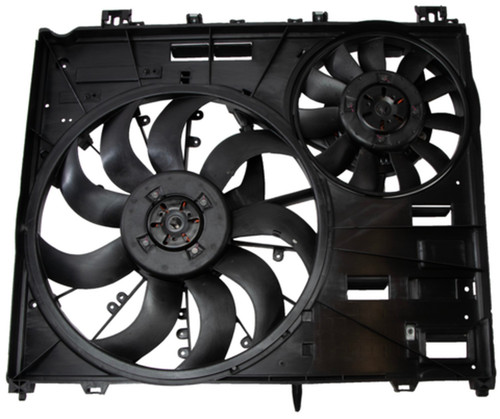 Four Seasons Radiator / Condenser Fan Motor Assembly for 2016-2021 Land Rover 3.0L (Discovery, Range Rover, Range Rover Sport) 76411