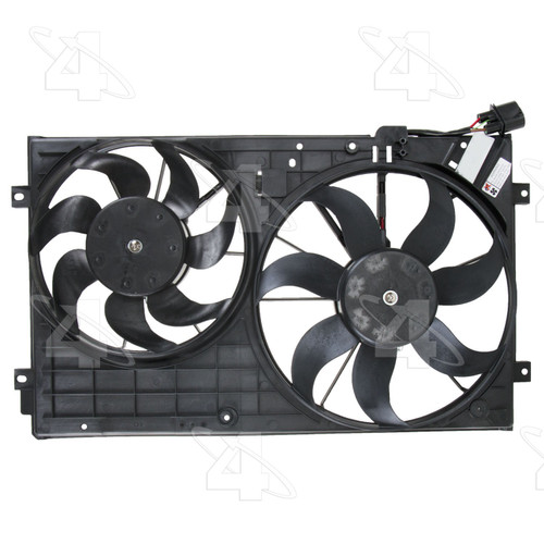 Four Seasons Radiator / Condenser Fan Motor Assembly for 2006-2015 Volkswagen 2.5L (Beetle, Golf, Golf SportWagen, Jetta) 76305