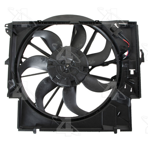 Four Seasons Radiator Fan Motor Assembly for 2007-2016 BMW 3.0L (135i, 135is, 335d, 335i) 76390