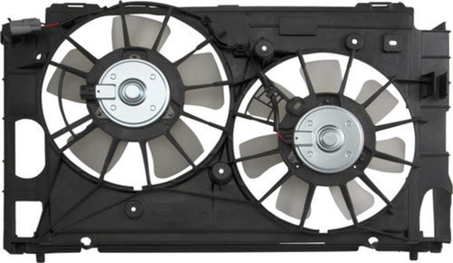 Four Seasons Radiator / Condenser Fan Motor Assembly for 2010-2014 Lexus/Toyota (CT200h, Prius, Prius Plug-In, Prius V) 76270