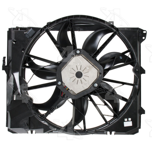 Four Seasons Radiator Fan Motor Assembly for 2006-2013 BMW 3.0L (128i, 325i, 325xi, 328i) 76291