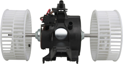 Four Seasons Double Shaft Vented CCWLE Blower Motor w/ Wheel for 2004-2011 BMW 2.5L 3.0L (525i, 525xi, 528i, 528i xDrive) 76935