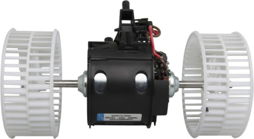 Four Seasons Double Shaft Vented CCWLE Blower Motor w/ Wheel for 2004-2011 BMW 2.5L 3.0L (525i, 525xi, 528i, 528i xDrive) 76935
