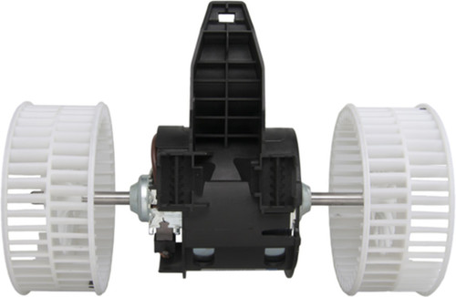 Four Seasons Double Shaft Vented CCWLE Blower Motor w/ Wheel for 2004-2011 BMW 2.5L 3.0L (525i, 525xi, 528i, 528i xDrive) 76935