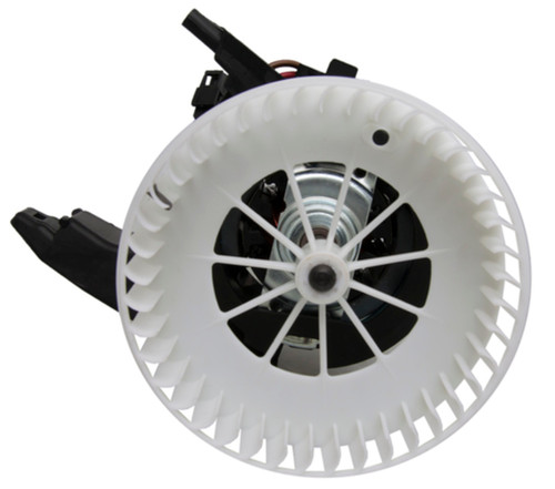 Four Seasons Double Shaft Vented CCWLE Blower Motor w/ Wheel for 2004-2011 BMW 2.5L 3.0L (525i, 525xi, 528i, 528i xDrive) 76935