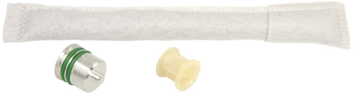 Four Seasons Filter Drier Desiccant Bag Kit w/ Plug for 1998-2010 Cadillac/Chevrolet/Chrysler 2.5L 2.4L (CTS, Tracker, Pacifica, Sebring)