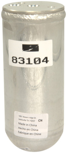 Four Seasons Aluminum Filter Drier w/ Pad Mount for 1998-2004 Chrysler/Dodge (300M, Concorde, Intrepid, LHS) 83104