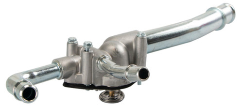 Four Seasons Water Outlet with Thermostat for 2007-2017 Buick/Chevrolet/GMC (Enclave, Traverse, Acadia, Acadia Limited) 85972