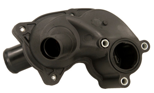 Four Seasons Outlet and Thermostat Housing Kit with Thermostat for 2006-2010 Ford/Mercury 4.0L (Explorer, Explorer Sport Trac, Mountaineer)
