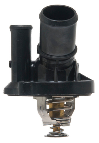 Four Seasons Water Outlet with Thermostat for 2003-2022 Ford/Lincoln/Mazda 2.5L 2.3L (Escape, Focus, Fusion, Ranger) 85980