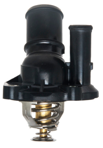 Four Seasons Water Outlet with Thermostat for 2003-2022 Ford/Lincoln/Mazda 2.5L 2.3L (Escape, Focus, Fusion, Ranger) 85980