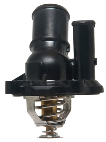 Four Seasons Water Outlet with Thermostat for 2003-2022 Ford/Lincoln/Mazda 2.5L 2.3L (Escape, Focus, Fusion, Ranger) 85980