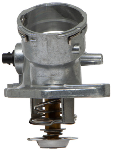 Four Seasons Water Outlet with Thermostat for 2007-2015 Dodge/Freightliner/Mercedes-Benz 3.5L (Sprinter 2500, Sprinter 3500, CL550, E550)