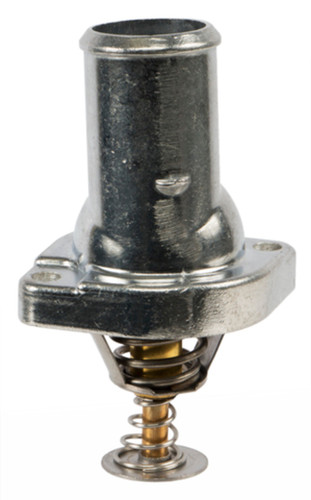 Four Seasons Water Outlet with Thermostat for 2006-2011 Chevrolet/Pontiac/Saturn 3.5L 3.9L (Impala, Malibu, Monte Carlo, G6) 85946