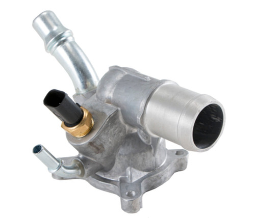 Four Seasons Water Outlet with Thermostat for 2013-2023 Chrysler/Dodge/Fiat 2.4L 2.0L (200, Dart, 500X, Cherokee) 86008