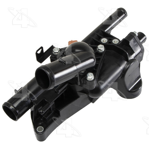 Four Seasons Outlet and Thermostat Housing Kit with Thermostat for 2008-2015 Hyundai 2.4L (Sonata) 86236