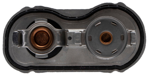 Four Seasons Water Outlet with Thermostat for 2008-2010 Ford 6.4L (F-250 Super Duty, F-350 Super Duty, F-450 Super Duty, F-550 Super Duty)
