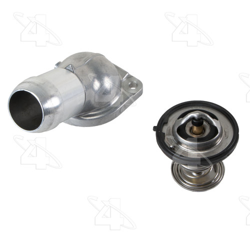 Four Seasons Water Outlet with Thermostat for 1997-2009 Buick/Cadillac/Chevrolet 5.3L 5.7L (Allure, LaCrosse, Rainier, CTS) 86220
