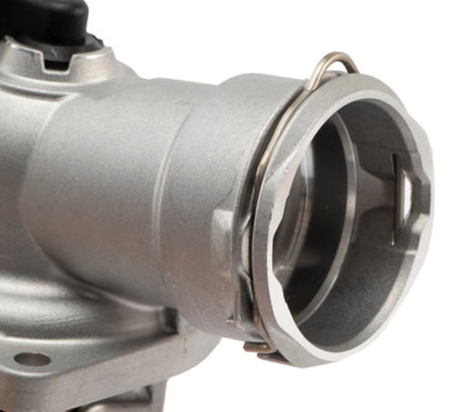 Four Seasons Water Outlet with Thermostat for 2009-2012 Mercedes-Benz 3.0L (GL320, GL350, ML320, ML350) 86256